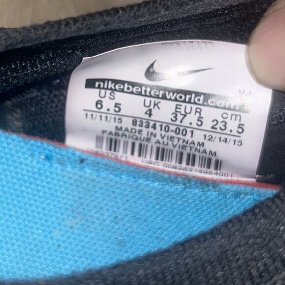 Nike Women’s US Size 6.5 Free Transform Flyknit 833410-001 Black Running Shoes - Picture 10 of 12